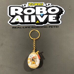 Robo Alive Dino Fossil Find Keychain – Mini Dino Egg Adventure